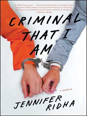 cover image of Criminal That I Am